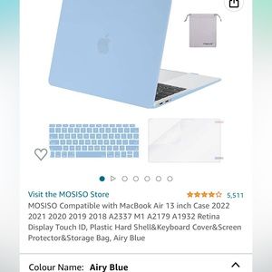 MacBook Air 13 inch Laptop Case